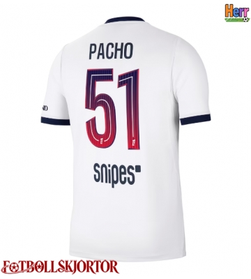 Paris Saint-Germain Willian Pacho #51 Bortatröja 2026-27 Kortärmad